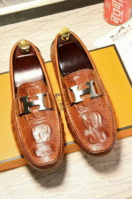 Hermes Business Casual Shoes--032